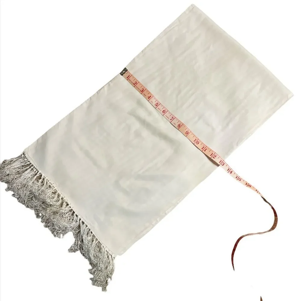 Cream Evening Scarf